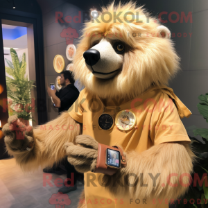 Costume de mascotte d ours...