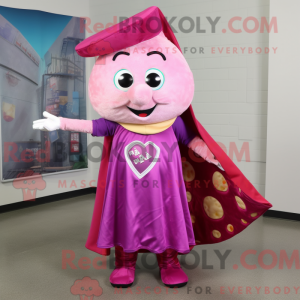 Costume de mascotte Magenta...