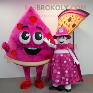 Costume de mascotte Magenta...