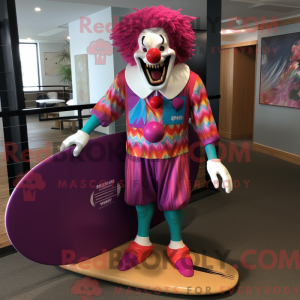 Magenta Evil Clown...