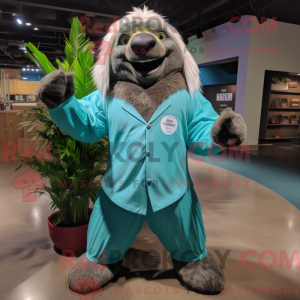 Disfraz de mascota Teal...