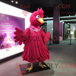 Disfraz de mascota Magenta...
