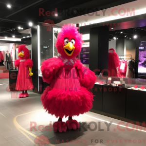 Disfraz de mascota Magenta...