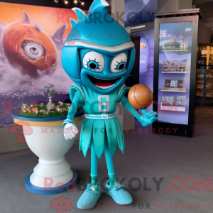 Turquoise American Football...