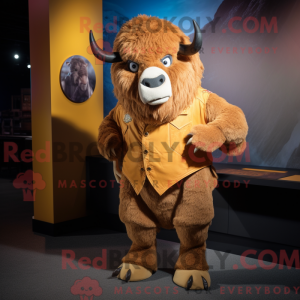 Máscara Gold Bison com...