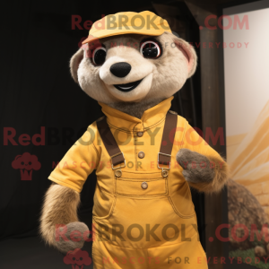 Meerkat maskot kostume...