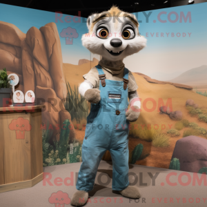 Meerkat maskot kostume...