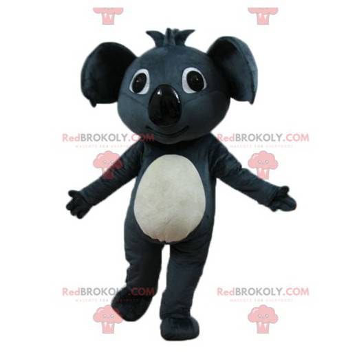 Mascot vakker gigantisk grå og hvit koala - Redbrokoly.com