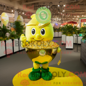 Costume de mascotte de pot...