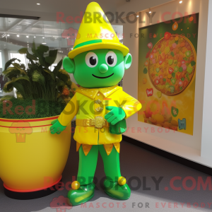 Personaggio mascotte vaso d...
