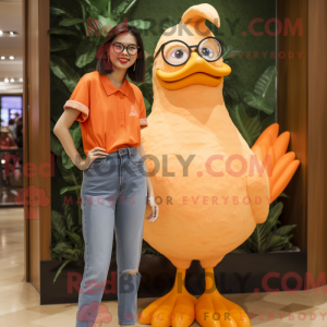 Disfraz de mascota Orange...