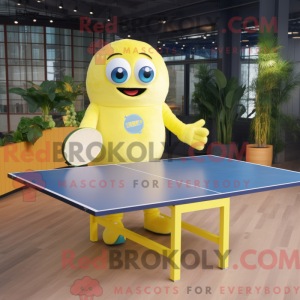 Disfraz de mascota de mesa...