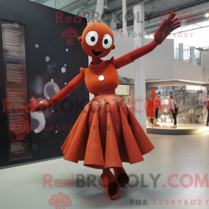 Maskotka Rust Acrobat jest...