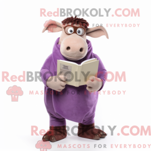 Disfraz de mascota Purple...