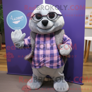 Lavendel segl maskot...
