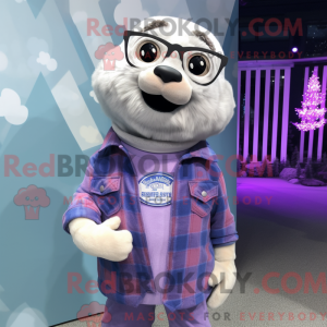 Lavendel segl maskot...