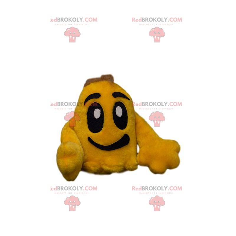 Mascote do personagem - pequena nuvem amarela
