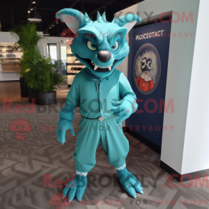 Postava maskota Teal...