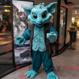 Postava maskota Teal...