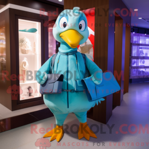 Cyan Goose máscara de...