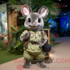 Oliven Chinchilla maskot...