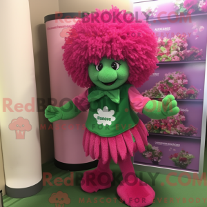 Postava maskota Magenta...