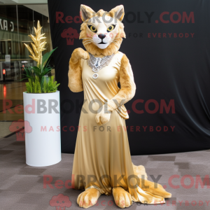 Disfraz de mascota Gold...