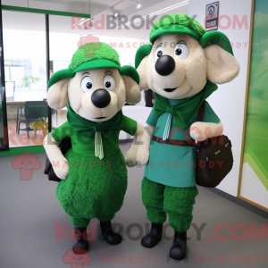 Forest Green Sheep mascotte...