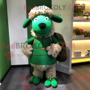 Forest Green Sheep mascotte...