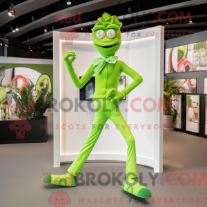 Limegrøn Contortionist...