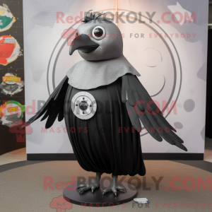 Silver Blackbird mascot...