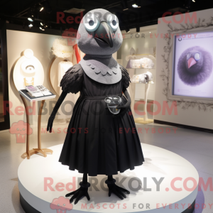 Silver Blackbird mascot...