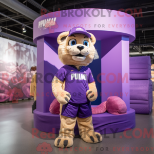 Personaggio mascotte Puma...