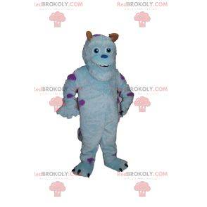 Mascot Sully, the turquoise monster of Monsters Inc.