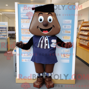 Navy Chocolate Bars maskot...