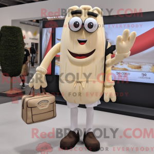 Costume mascotte de frites...
