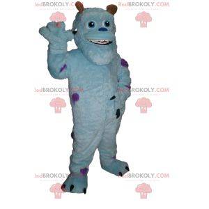 Mascote Sully, o monstro turquesa da Monsters Inc.
