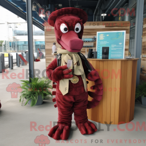 Maroon Seahorse...