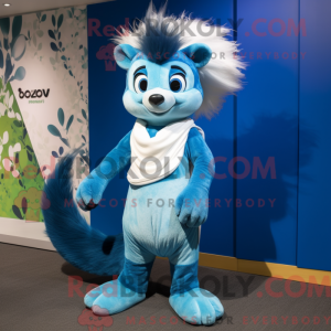 Figura de máscara de skunk...