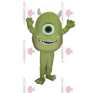 Mascot Bob, the green cyclops from Monsters Inc.