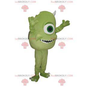 Mascot Bob, the green cyclops from Monsters Inc.