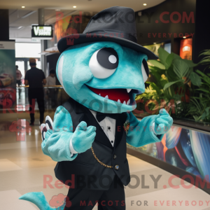 Costume mascotte de Piranha...