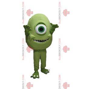 Mascot Bob, the green cyclops from Monsters Inc.