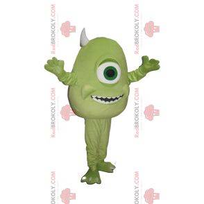 Mascot Bob, the green cyclops from Monsters Inc.