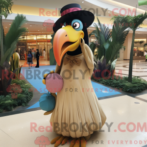 Costume mascotte de toucan...