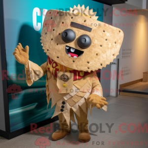 Tan Nachos mascottekostuum...