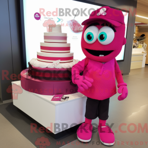 Magenta Wedding Cake...