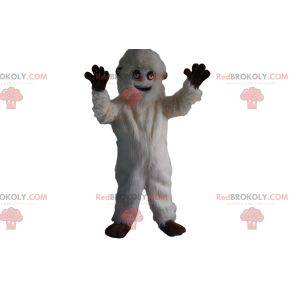 Mascot White Yeti. White Yeti Costume