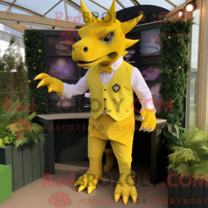 Geel Triceratops...