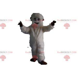 Mascot Yeti blanco. Disfraz de Yeti blanco